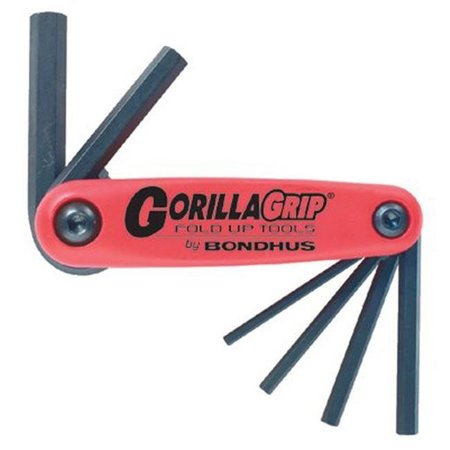 BONDHUS Bondhus 116-12587 2Mm-8Mm Gorilla Grip Foldup Tool Set 116-12587